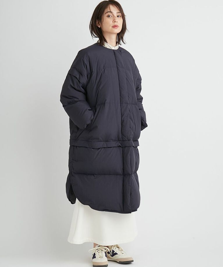 emmi atelier「【金子綾 for emmi】ecoマルチウェイダウンコート」|ダウン|