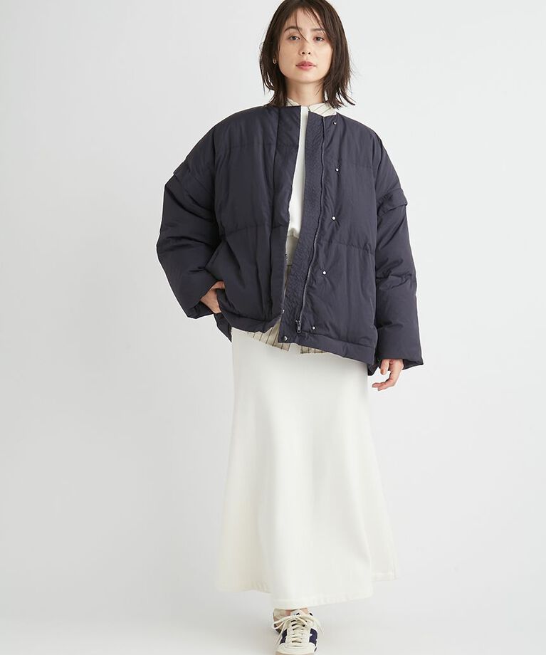 emmi atelier「【金子綾 for emmi】ecoマルチウェイダウンコート」|ダウン|