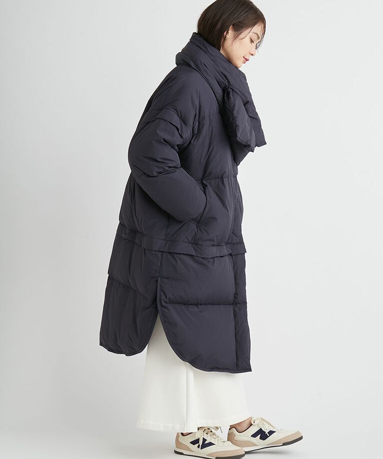 emmi atelier「【金子綾 for emmi】ecoマルチウェイダウンコート」|ダウン|