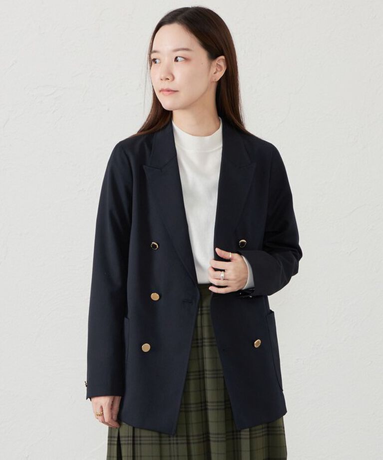 MACKINTOSH PHILOSOPHY「GREY LABEL ダブルブレストブレザー」|その他|ネイビー