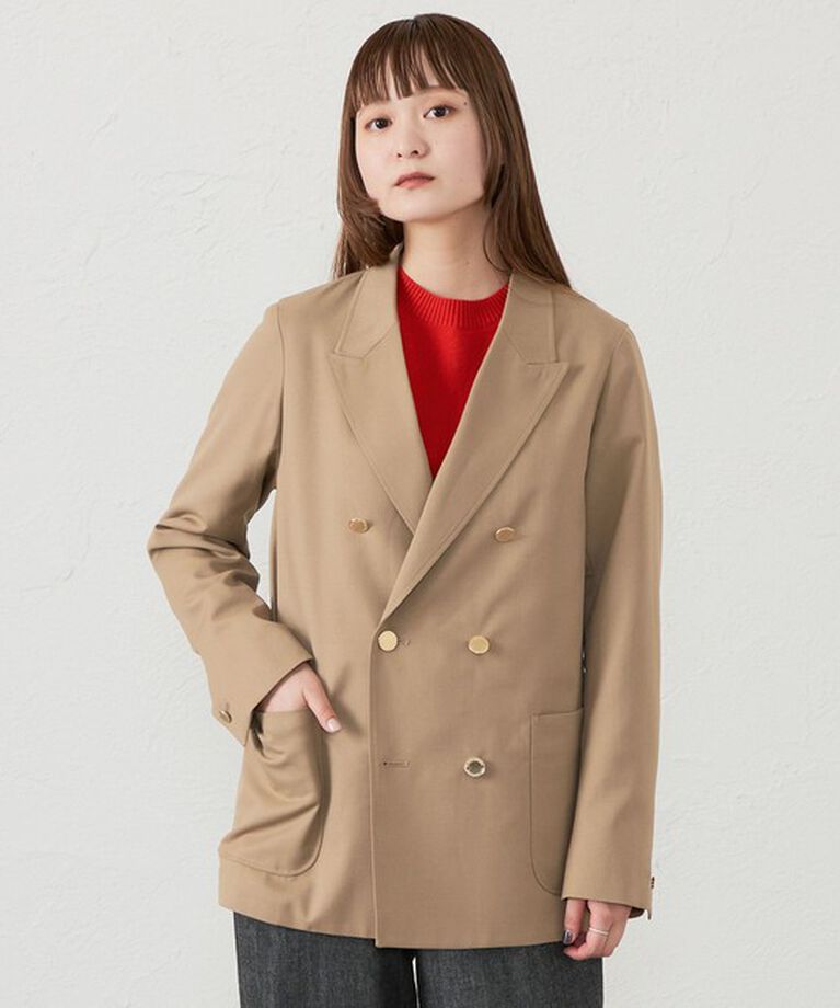 MACKINTOSH PHILOSOPHY「GREY LABEL ダブルブレストブレザー」|その他|ベージュ