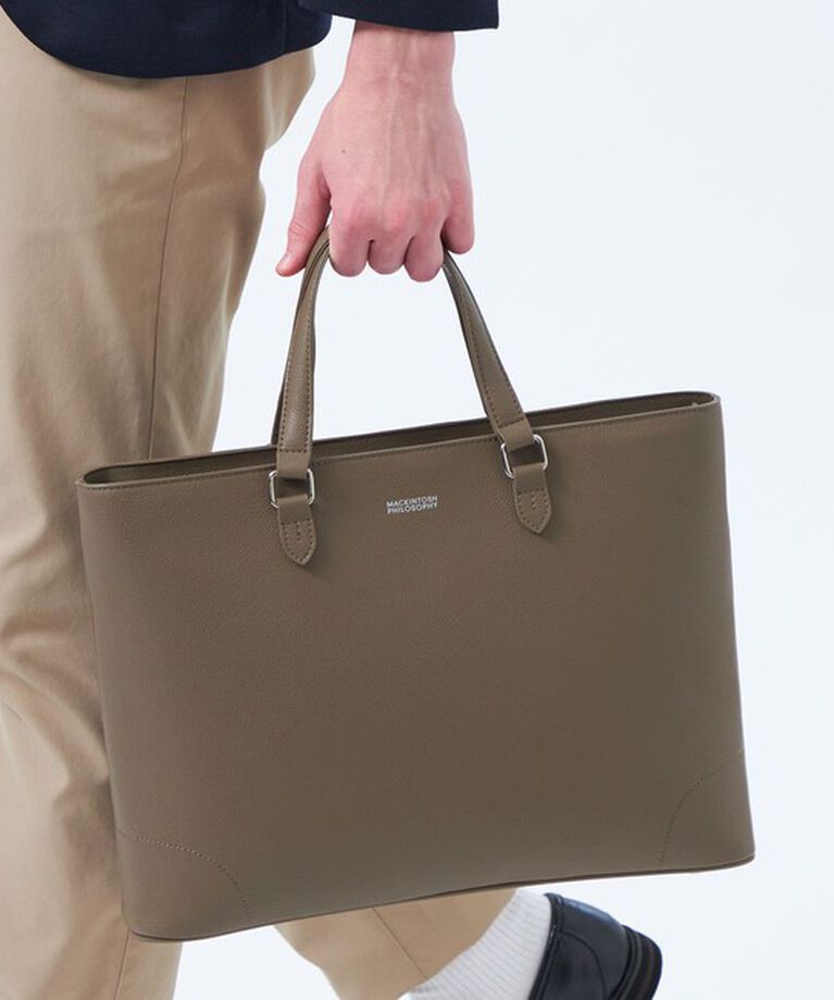 MACKINTOSH PHILOSOPHY「シンセティックシュリンクレザー 2WAYトートバッグ」|トートバッグ|
