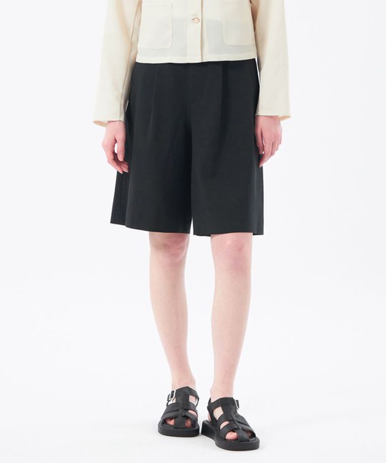 MACKINTOSH PHILOSOPHY「ワンタックハーフパンツ」|その他|ブラック