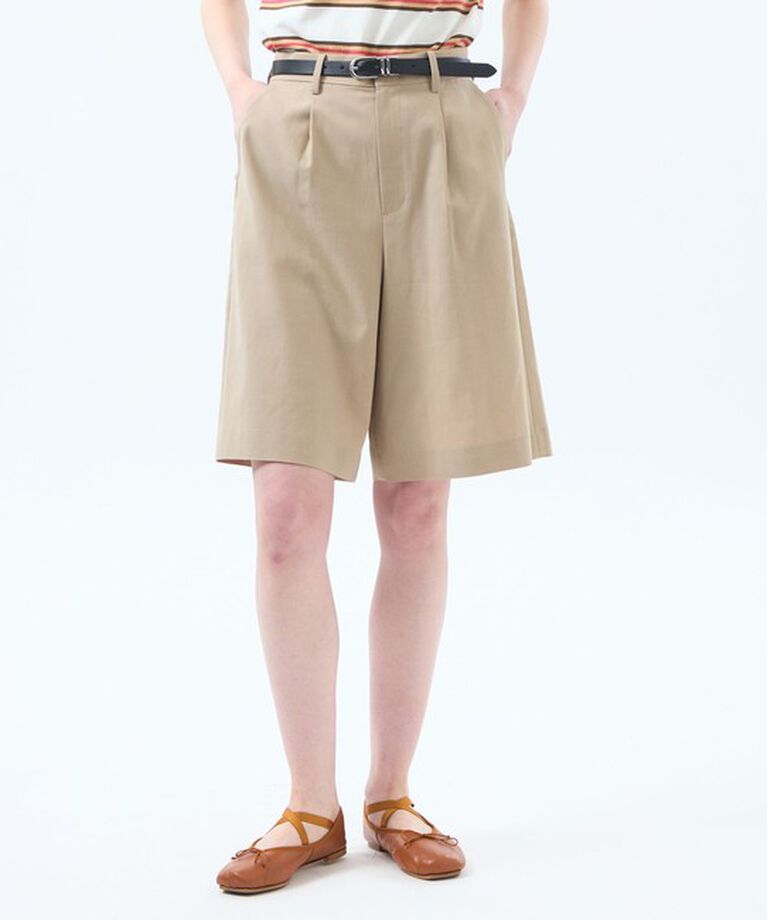 MACKINTOSH PHILOSOPHY「ワンタックハーフパンツ」|その他|ベージュ