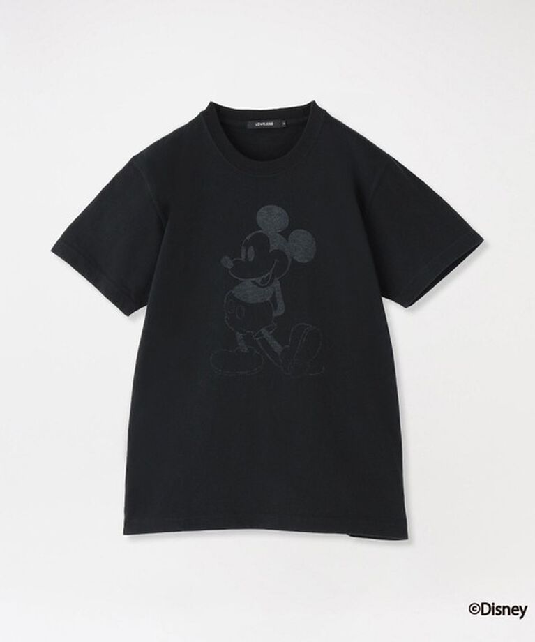  「【ミッキーマウス / LOVELESS限定プリントTシャツ(フロントスタイル)】」|Tシャツ・カットソー|ブラック