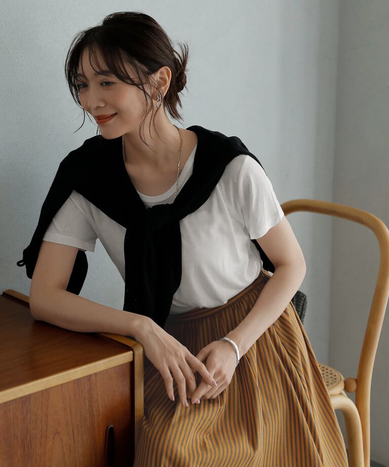 STYLE DELI「少し透けるテロテロTシャツ」|Tシャツ・カットソー|