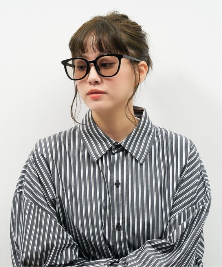  「【WEB限定】ウェリントン型 サングラス | 軽量 カラーレンズ トレンド 紫外線対策 UVカット 大きめサイズ」|サングラス|