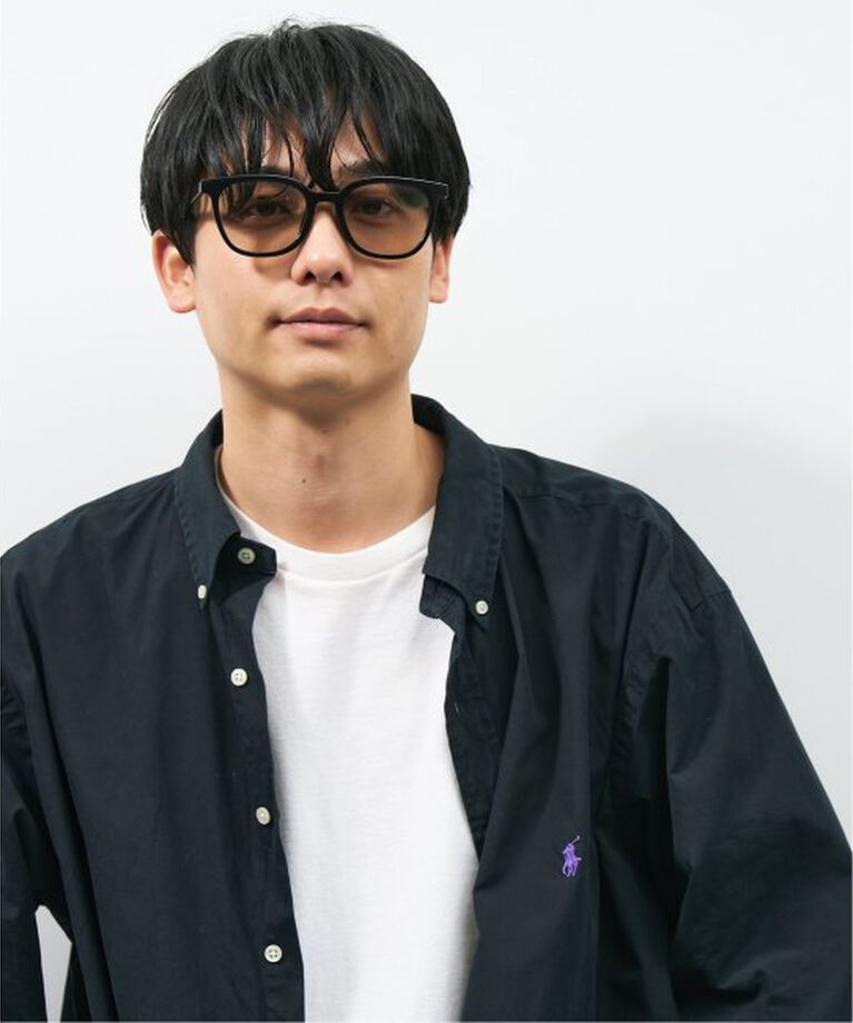  「【WEB限定】ウェリントン型 サングラス | 軽量 カラーレンズ トレンド 紫外線対策 UVカット 大きめサイズ」|サングラス|