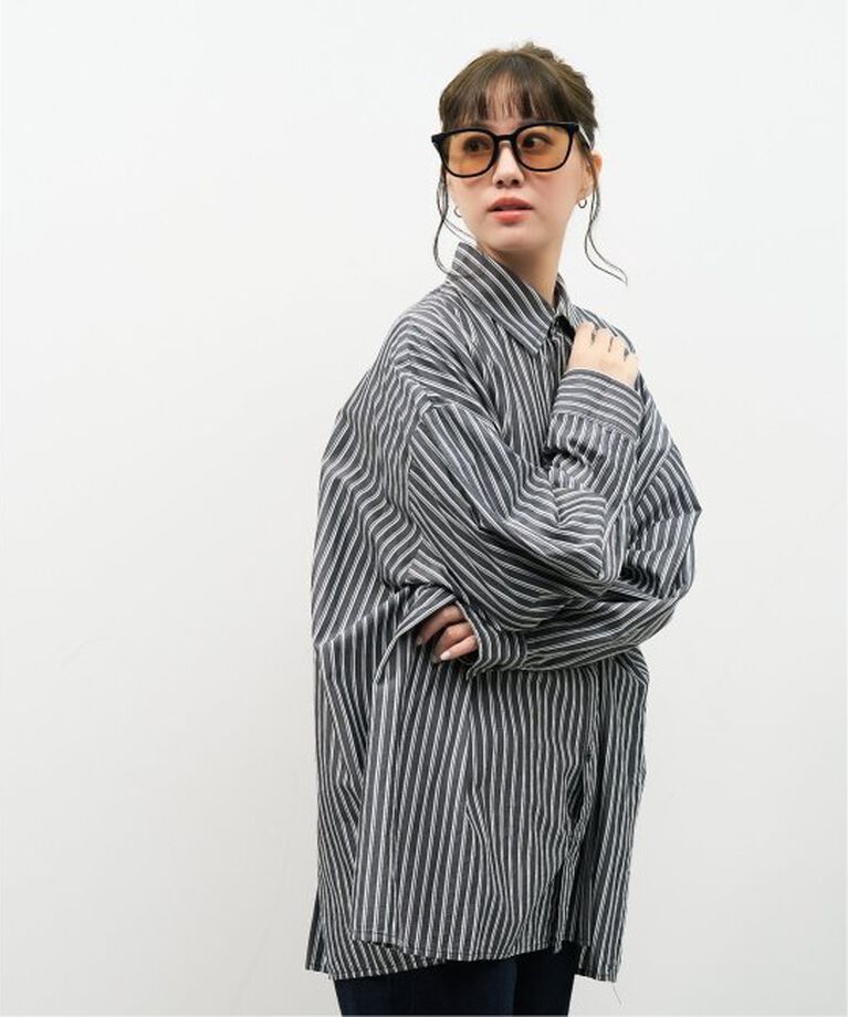  「【WEB限定】ウェリントン型 サングラス | 軽量 カラーレンズ トレンド 紫外線対策 UVカット 大きめサイズ」|サングラス|
