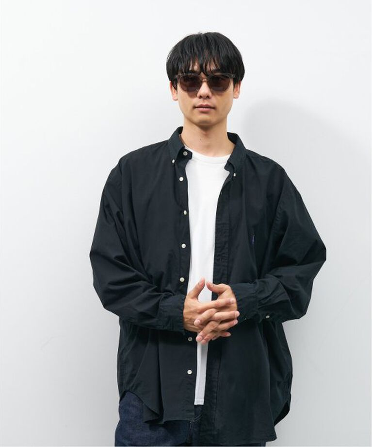  「【WEB限定】ウェリントン型 サングラス | 軽量 カラーレンズ トレンド 紫外線対策 UVカット 大きめサイズ」|サングラス|