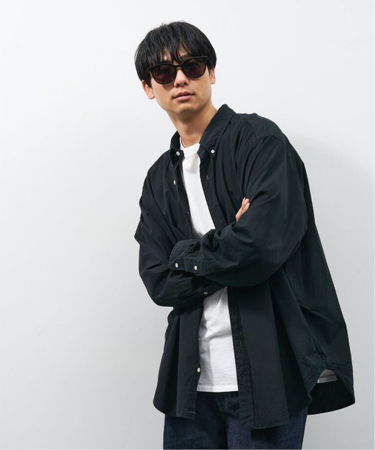  「【WEB限定】ウェリントン型 サングラス | 軽量 カラーレンズ トレンド 紫外線対策 UVカット 大きめサイズ」|サングラス|