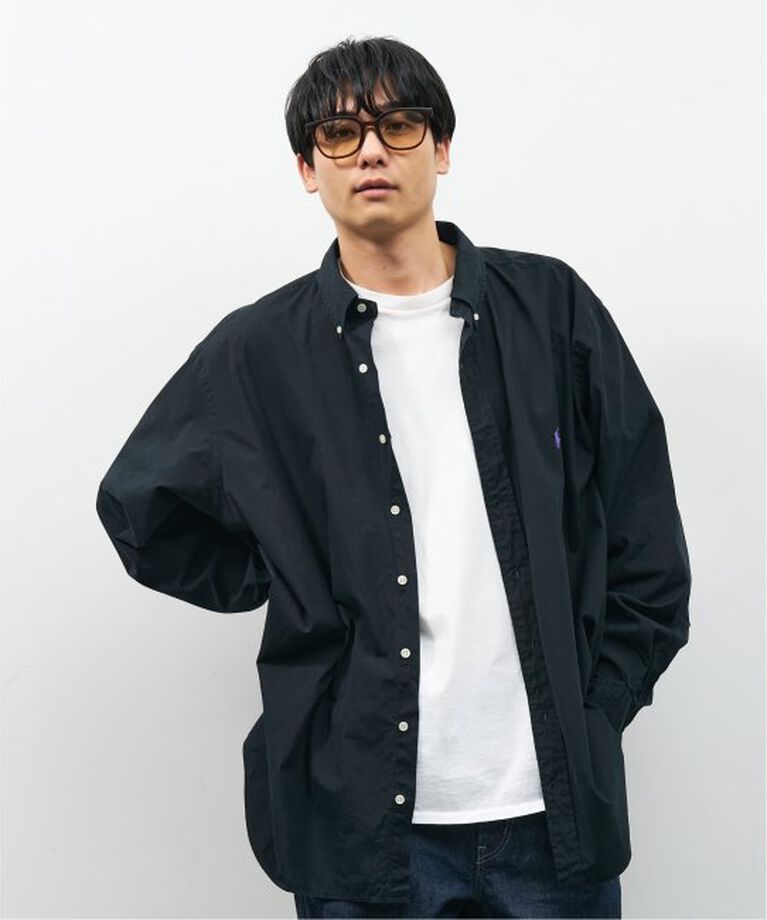  「【WEB限定】ウェリントン型 サングラス | 軽量 カラーレンズ トレンド 紫外線対策 UVカット 大きめサイズ」|サングラス|