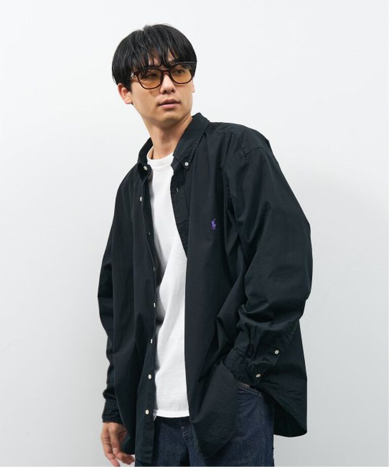  「【WEB限定】ウェリントン型 サングラス | 軽量 カラーレンズ トレンド 紫外線対策 UVカット 大きめサイズ」|サングラス|