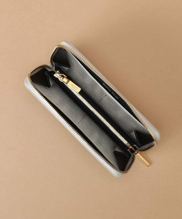 Samantha Thavasa「Pomme d'espoir ポムディスポワール バイカラーラウンドジップ長財布」|財布|