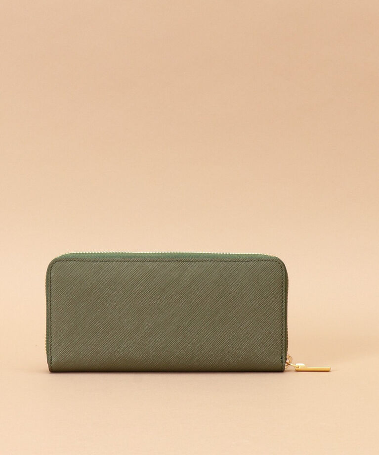 Samantha Thavasa「Pomme d'espoir ポムディスポワール バイカラーラウンドジップ長財布」|財布|