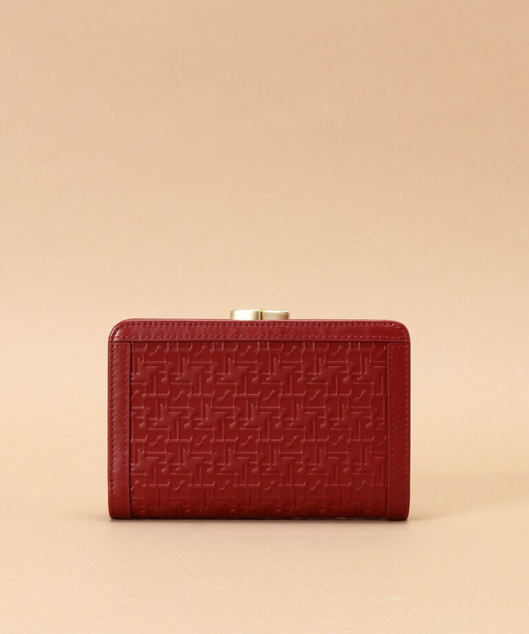 Samantha Thavasa「Pomme d'espoir ポムディスポワール 型押し口金折財布」|財布|