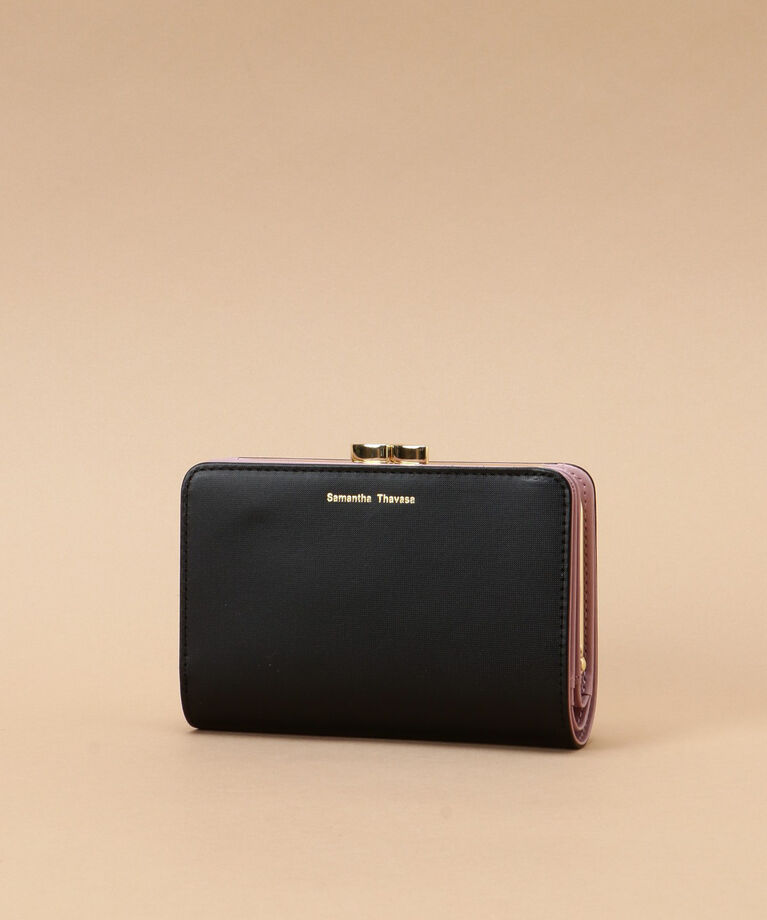 Samantha Thavasa「スマートバイカラー 口金折財布」|財布|