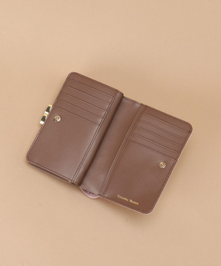 Samantha Thavasa「スマートバイカラー 口金折財布」|財布|