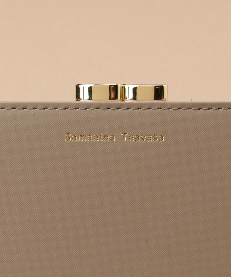Samantha Thavasa「スマートバイカラー 口金折財布」|財布|