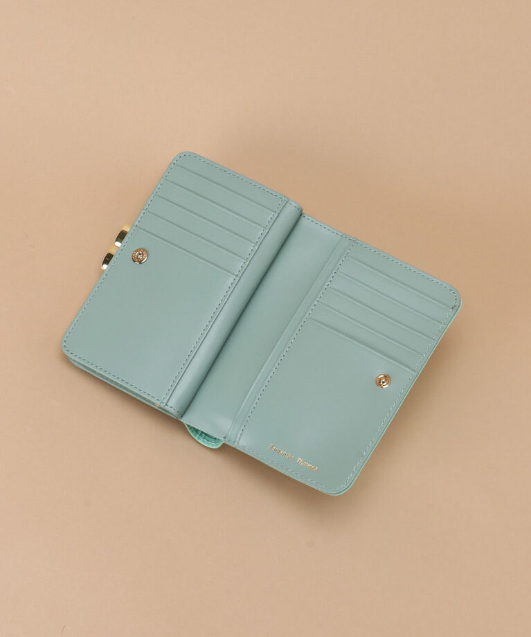 Samantha Thavasa「スマートバイカラー 口金折財布」|財布|