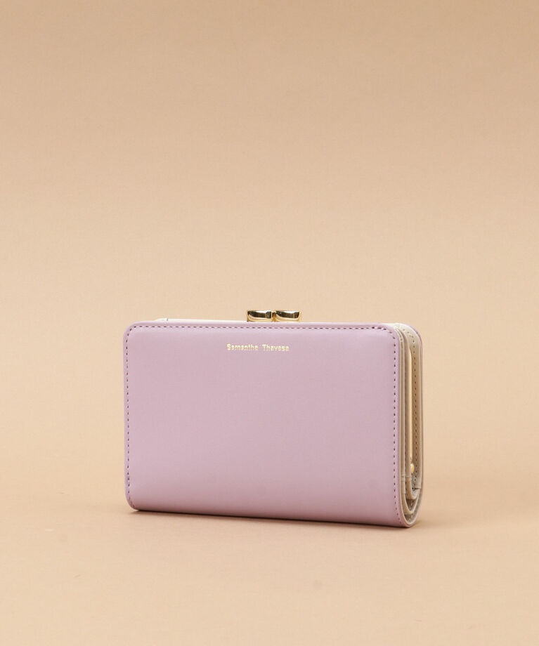 Samantha Thavasa「スマートバイカラー 口金折財布」|財布|