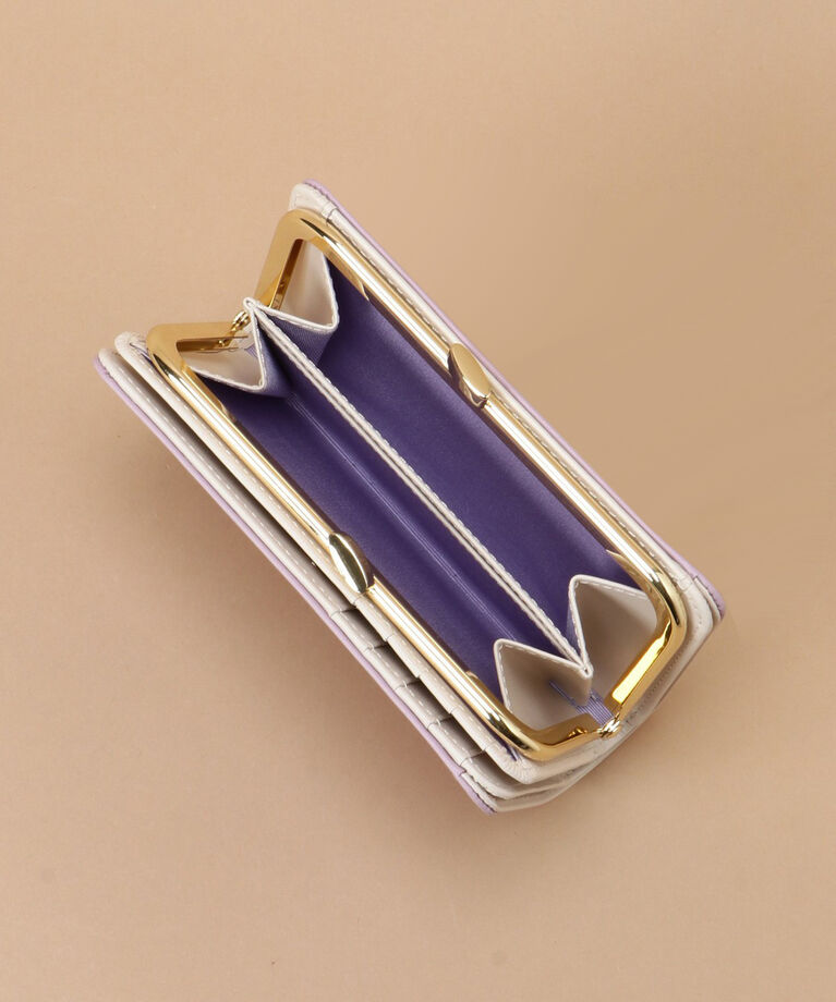 Samantha Thavasa「スマートバイカラー 口金折財布」|財布|