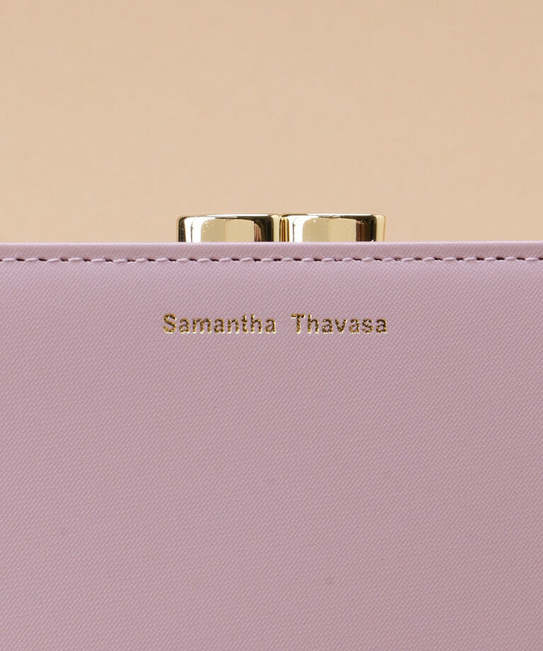 Samantha Thavasa「スマートバイカラー 口金折財布」|財布|