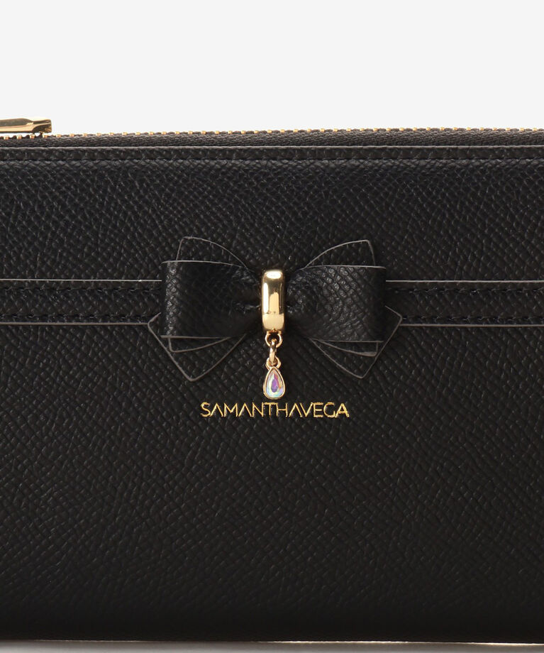 Samantha Vega「アクセントリボン　長財布」|財布|