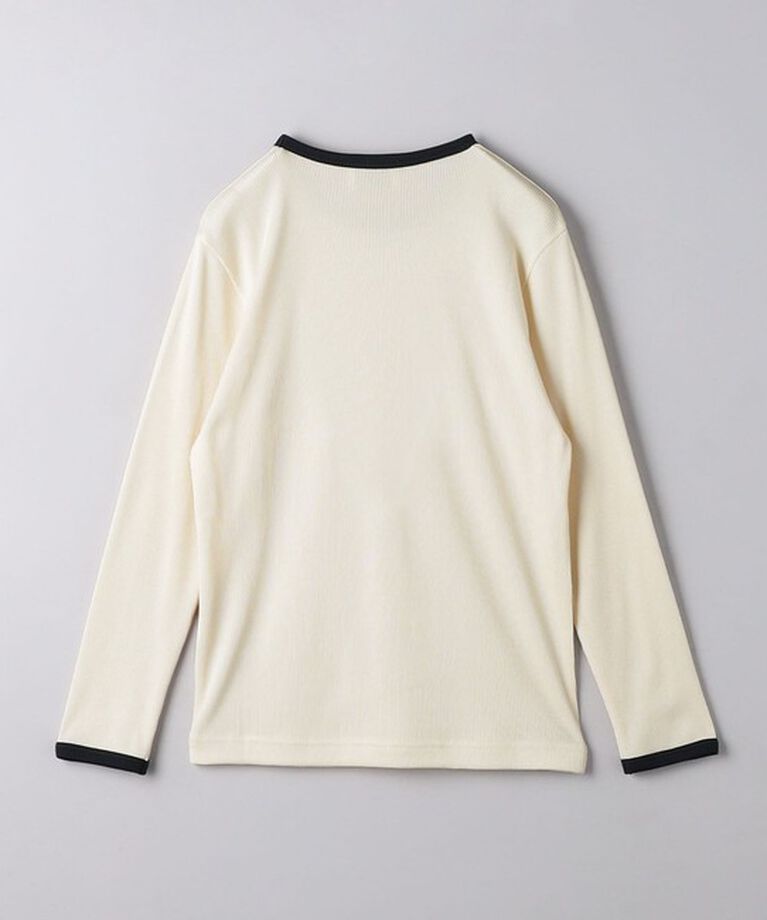 UNITED ARROWS「リブ バイカラー パイピング カットソー」|Tシャツ・カットソー|