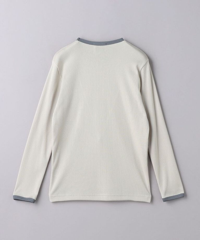 UNITED ARROWS「リブ バイカラー パイピング カットソー」|Tシャツ・カットソー|