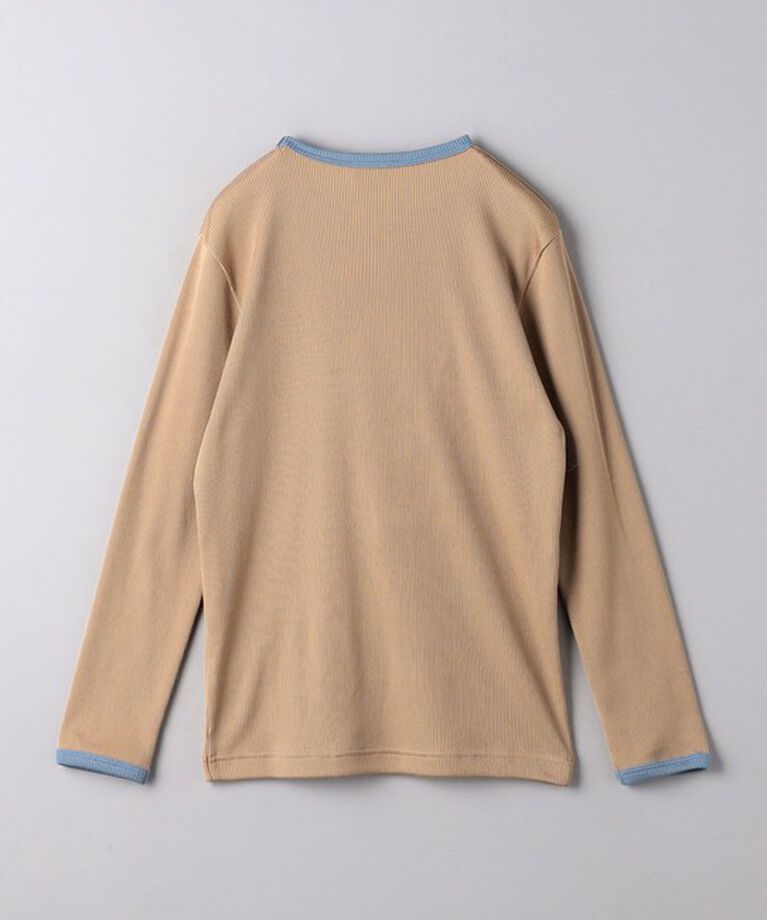 UNITED ARROWS「リブ バイカラー パイピング カットソー」|Tシャツ・カットソー|