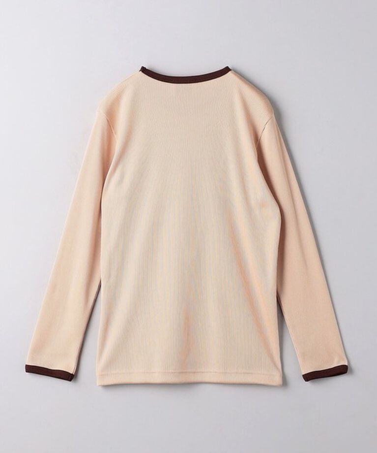 UNITED ARROWS「リブ バイカラー パイピング カットソー」|Tシャツ・カットソー|