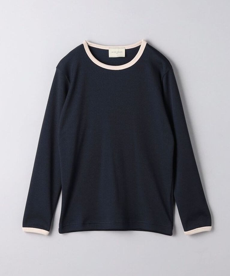 UNITED ARROWS「リブ バイカラー パイピング カットソー」|Tシャツ・カットソー|