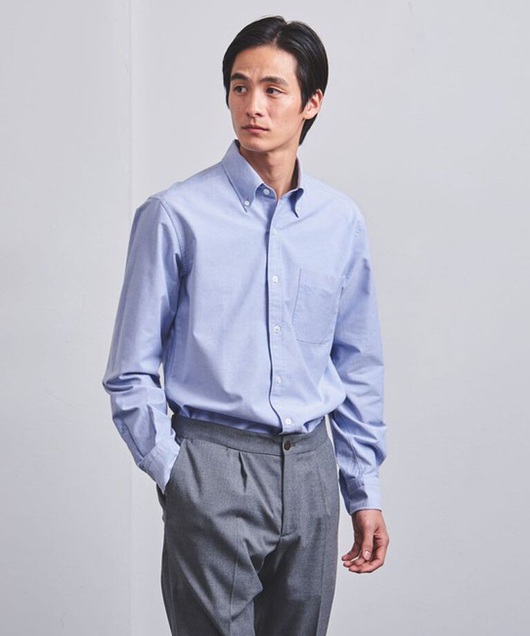 UNITED ARROWS「オーガニック コットン オックスフォード ボタンダウン シャツ」|シャツ・ブラウス|