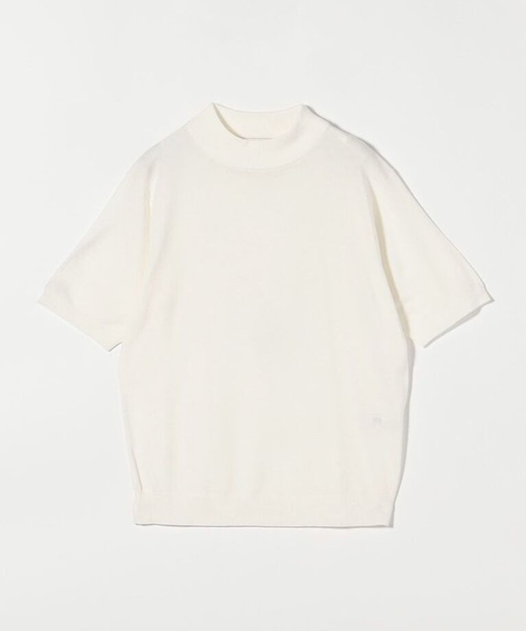 UNITED ARROWS「ウール ハイゲージ モックネック ニット」|ニット・セーター|