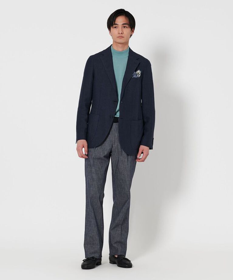UNITED ARROWS「ウール ハイゲージ モックネック ニット」|ニット・セーター|