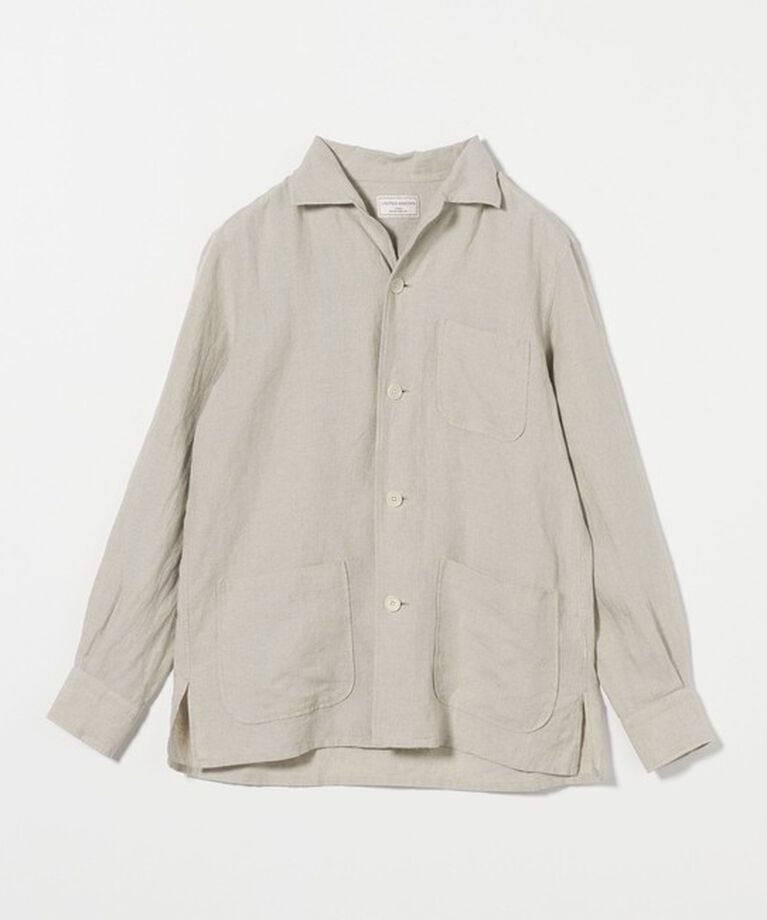 UNITED ARROWS「LIBECO リネン シャツジャケット」|シャツ・ブラウス|
