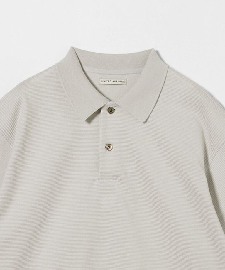 UNITED ARROWS「タックジャージ ポロシャツ」|ポロシャツ|