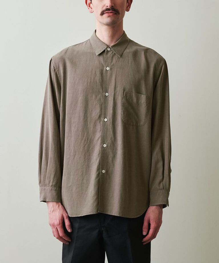 STEVEN ALAN「＜Steven Alan＞ スラブ レギュラーカラー シャツ LOOSE」|シャツ・ブラウス|