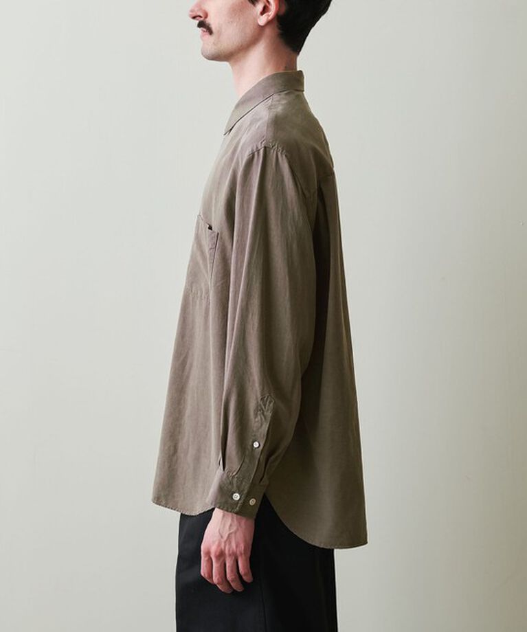 STEVEN ALAN「＜Steven Alan＞ スラブ レギュラーカラー シャツ LOOSE」|シャツ・ブラウス|