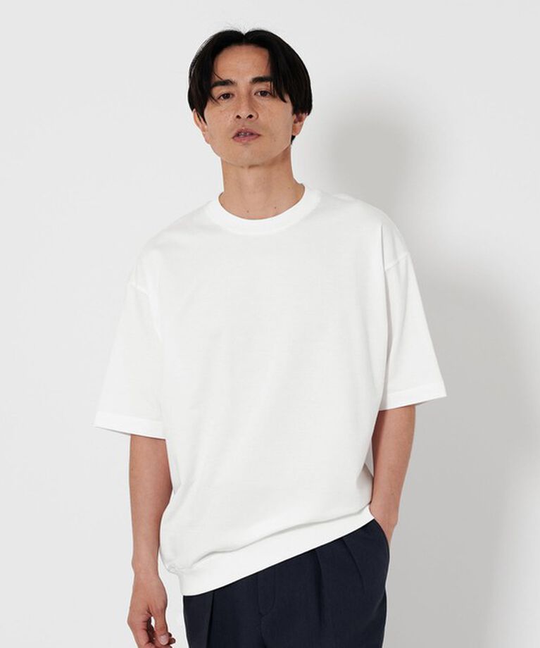 BEAUTY&YOUTH UNITED ARROWS「カネマサメリヤス クルーネック スウェットTシャツ ―MADE IN JAPAN―」|Tシャツ・カットソー|