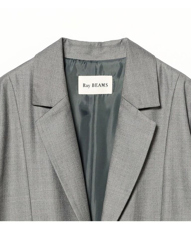 Ray BEAMS 「ジャケット ディテール ミニ ワンピース」|ワンピース|