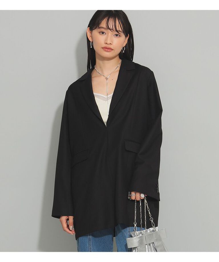 Ray BEAMS 「ジャケット ディテール ミニ ワンピース」|ワンピース|