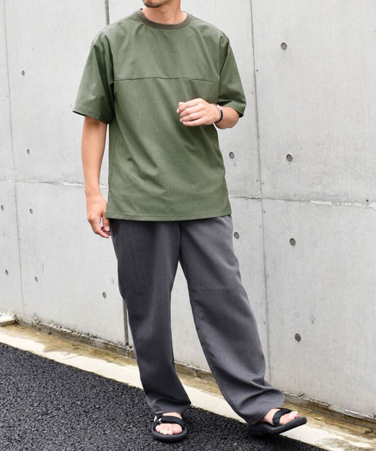 SHIPS any「SHIPS any: COOLMAX（R） サマー プルオーバー Tシャツ (セットアップ対応) 24SS◇」|Tシャツ・カットソー|