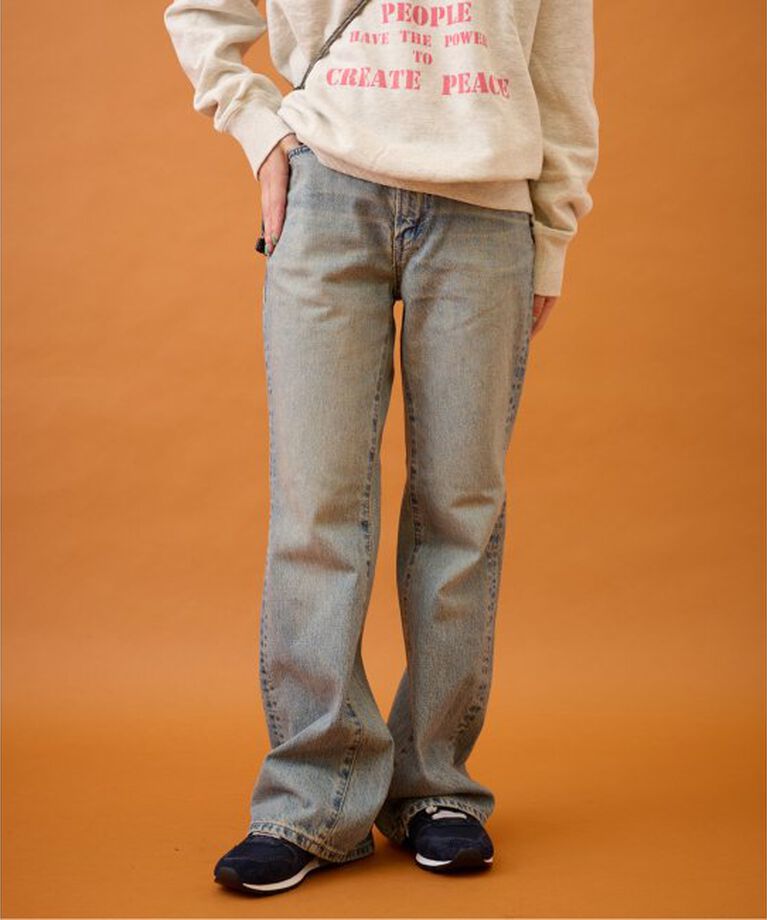 JOINT WORKS「SOMETHING LISA VINTAGE FLARE　SEA11」|デニム|ブルー A