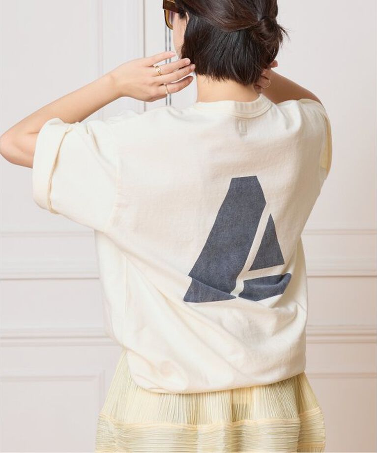 IENA LA BOUCLE「blurhms ROOTSTOCK/ブラームス ルーツストック PRINT Tシャツ BROOTS25S36D」|Tシャツ・カットソー|