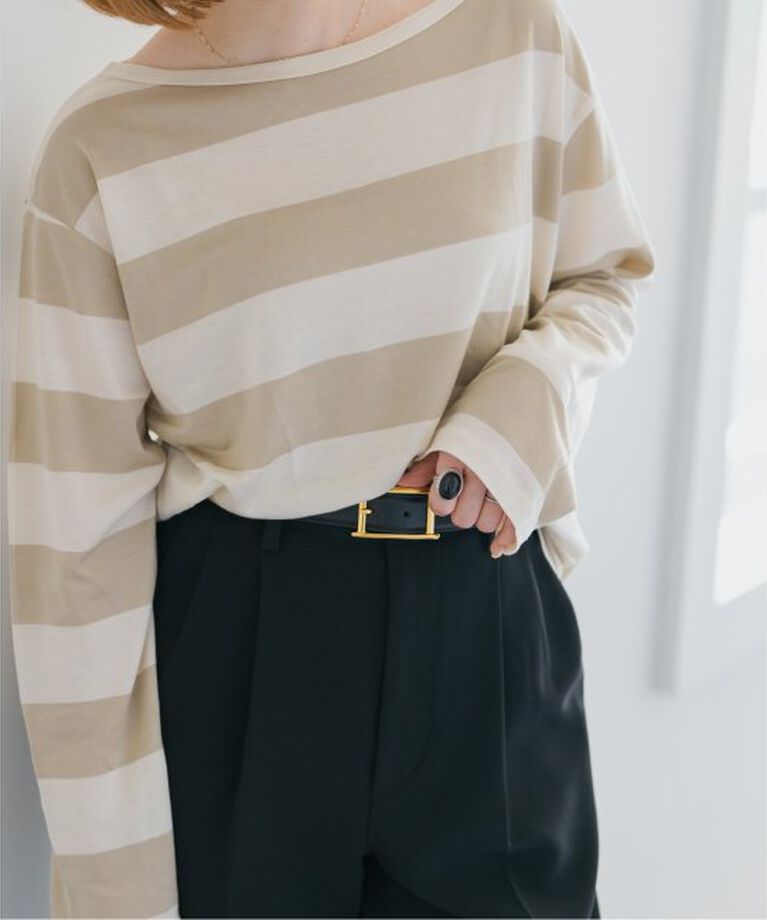 Spick and Span「ATELIER AMBOISE/アトリエ アンボワーズ Hバックルベルト　CA01034447」|ベルト|