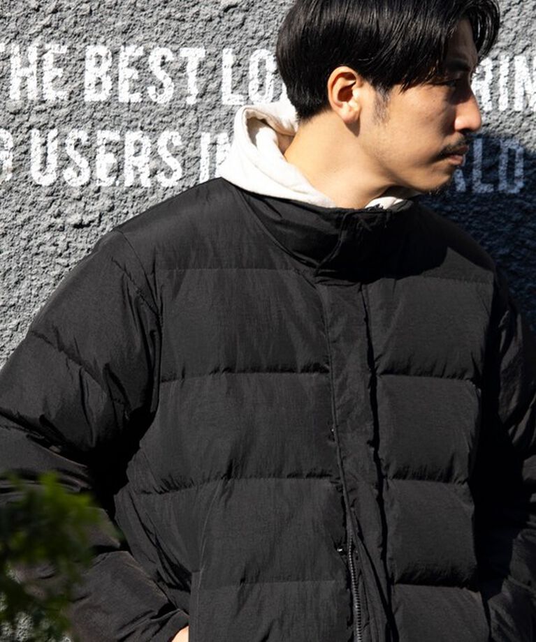 GLOSTER「【TAION/タイオン】GLOSTER別注 COMPACT DOWN JACKET ダウンジャケット」|ダウン|ブラック