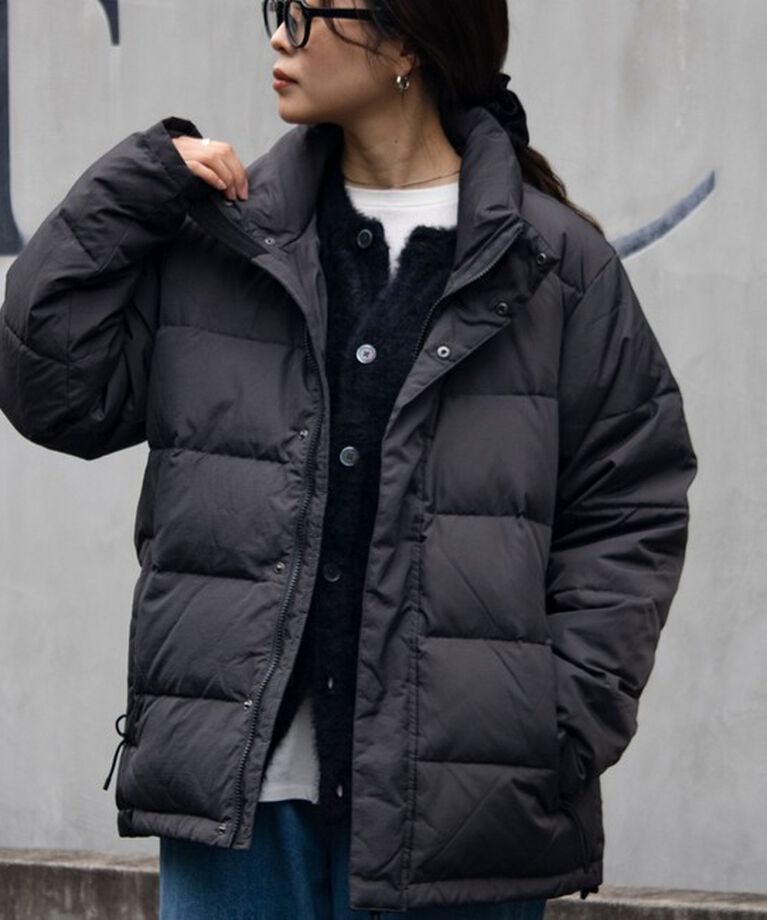GLOSTER「【TAION/タイオン】GLOSTER別注 COMPACT DOWN JACKET ダウンジャケット」|ダウン|チャコールグレー