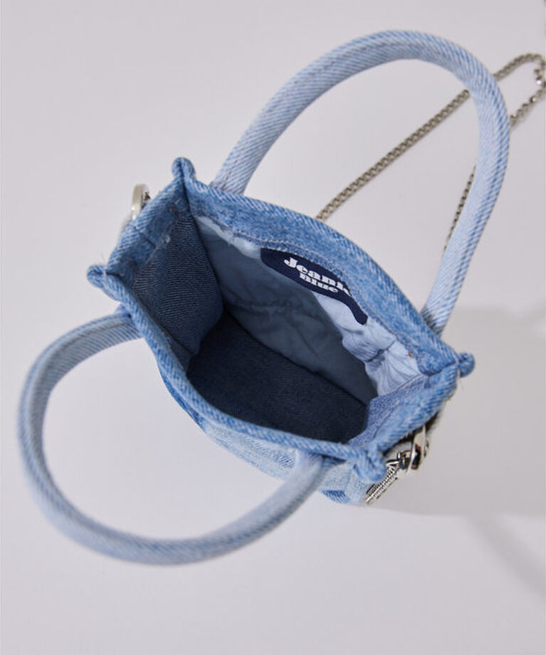  「【Jeanie Blue】STUDS MINI TOTE」|トートバッグ|